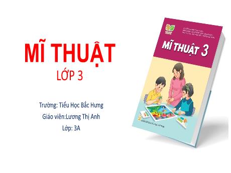 Bài giảng Mĩ Thuật 3 (Kết nối tri thức) - Chủ đề 10: An toàn giao thông (Lương Thị Anh)