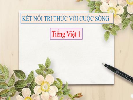 Bài giảng Tiếng Việt 1 (Kết nối tri thức) - Đọc: Chú bé chăn cừu (Tiết 1)