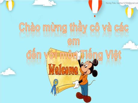 Bài giảng Tiếng Việt 2 - Viết chữ hoa Ô, Ơ (Tiết 3)