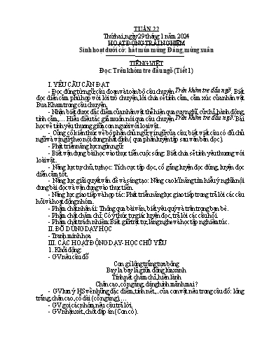 Kế hoạch bài dạy Lớp 4A - Tuần 24 Năm học 2023-2024