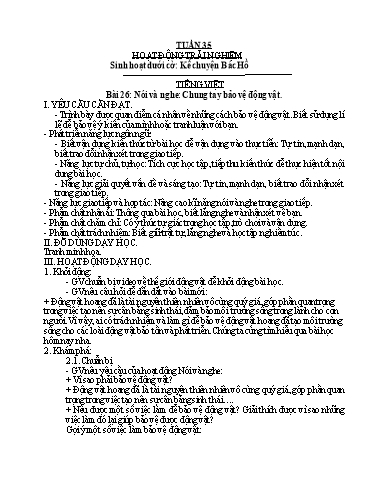 Kế hoạch bài dạy Lớp 4A - Tuần 35 Năm học 2023-2024